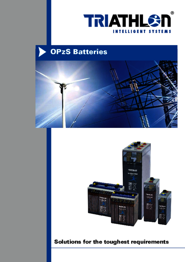 OPzS Batteries